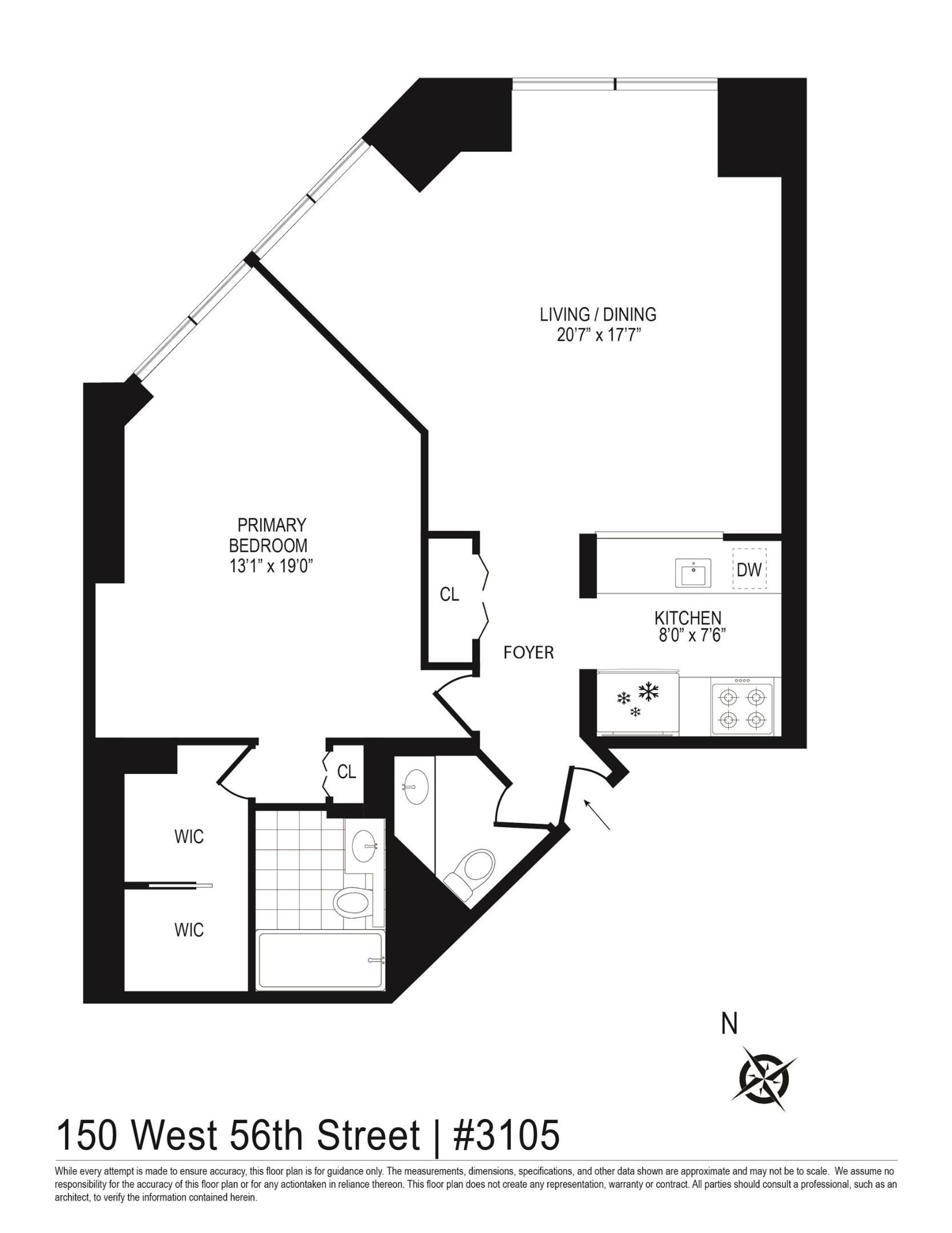 150 W 56TH Street 3105