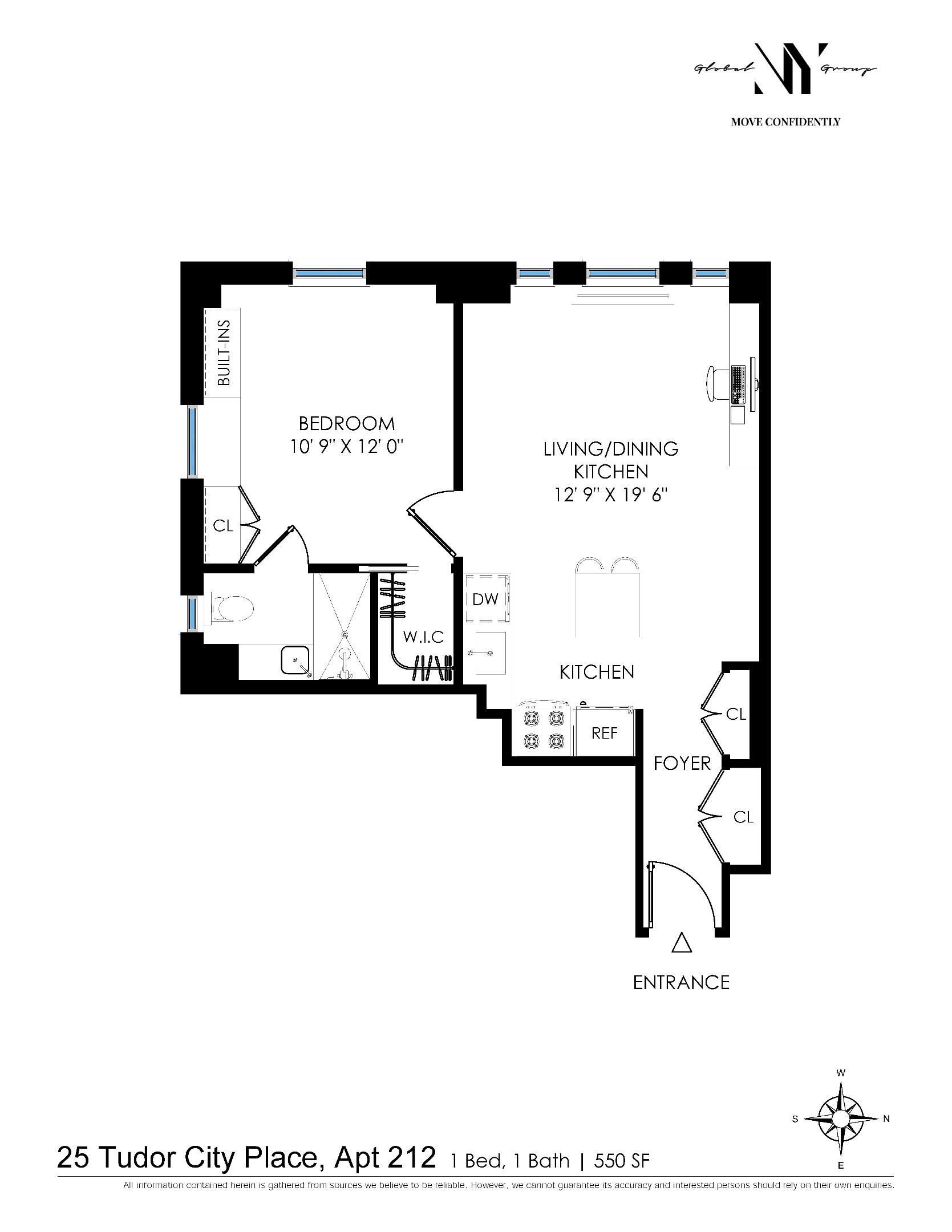 25 Tudor City Place 212