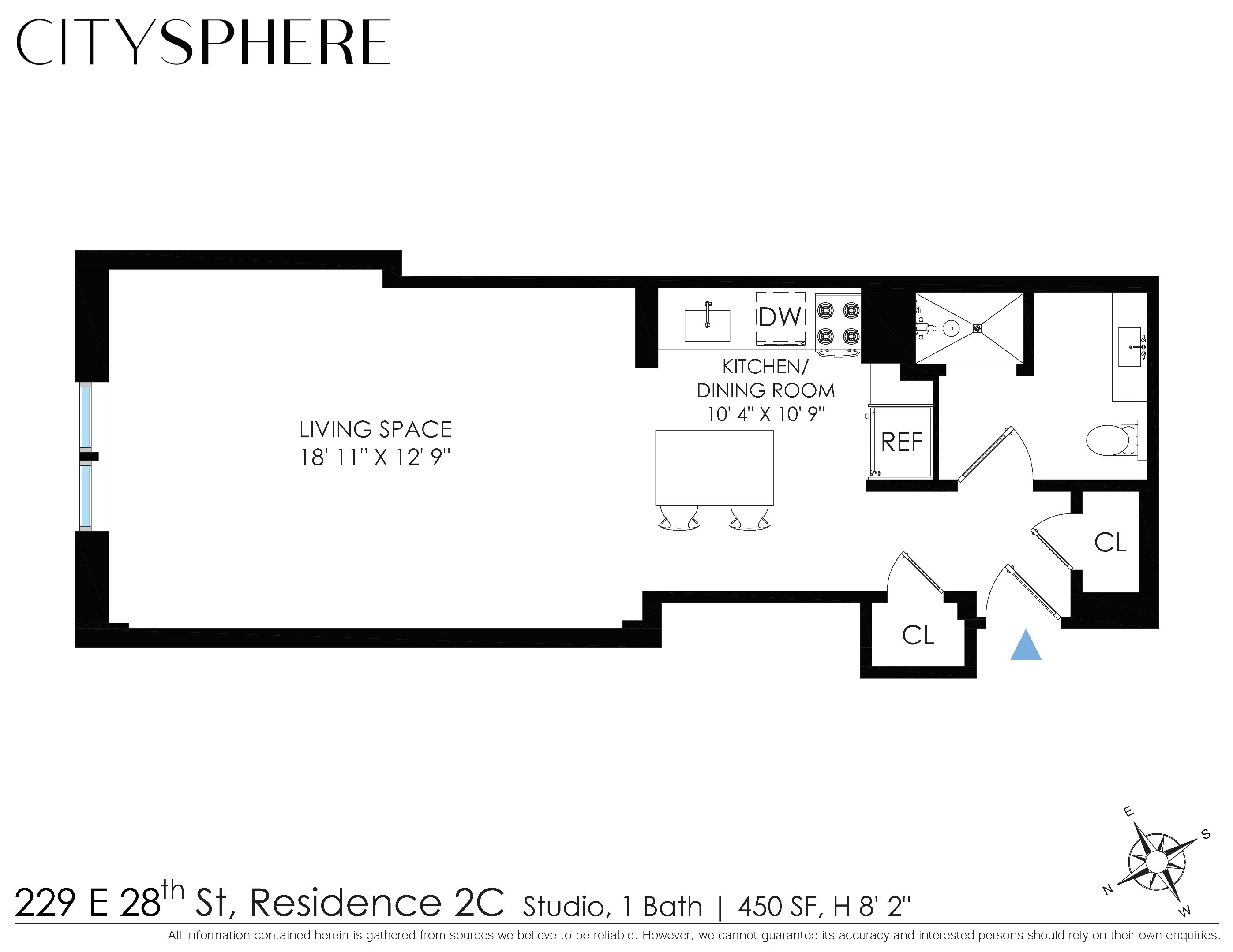 229 E 28th Street 2C