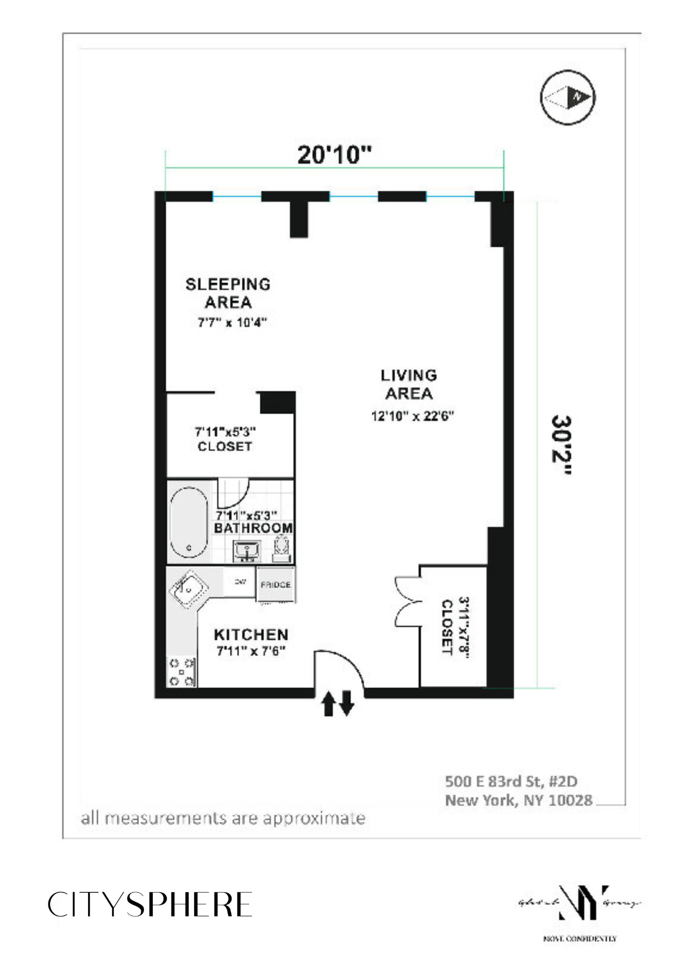 500 E 83rd Street 2D