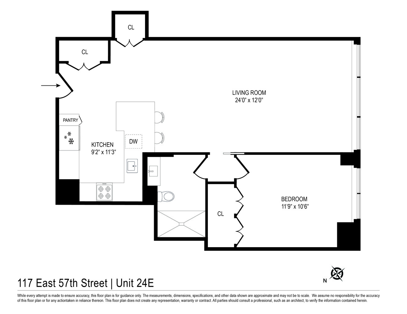 117 E 57TH Street 24E