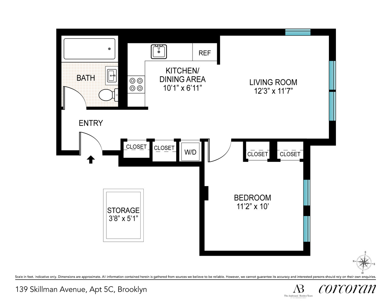 139 SKILLMAN Avenue 5C