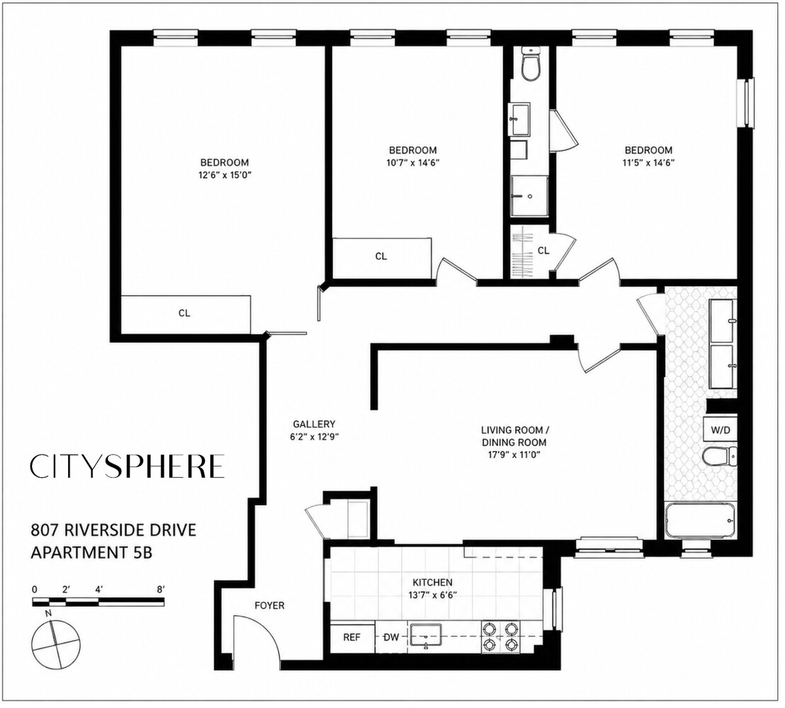 807 RIVERSIDE Drive 5B