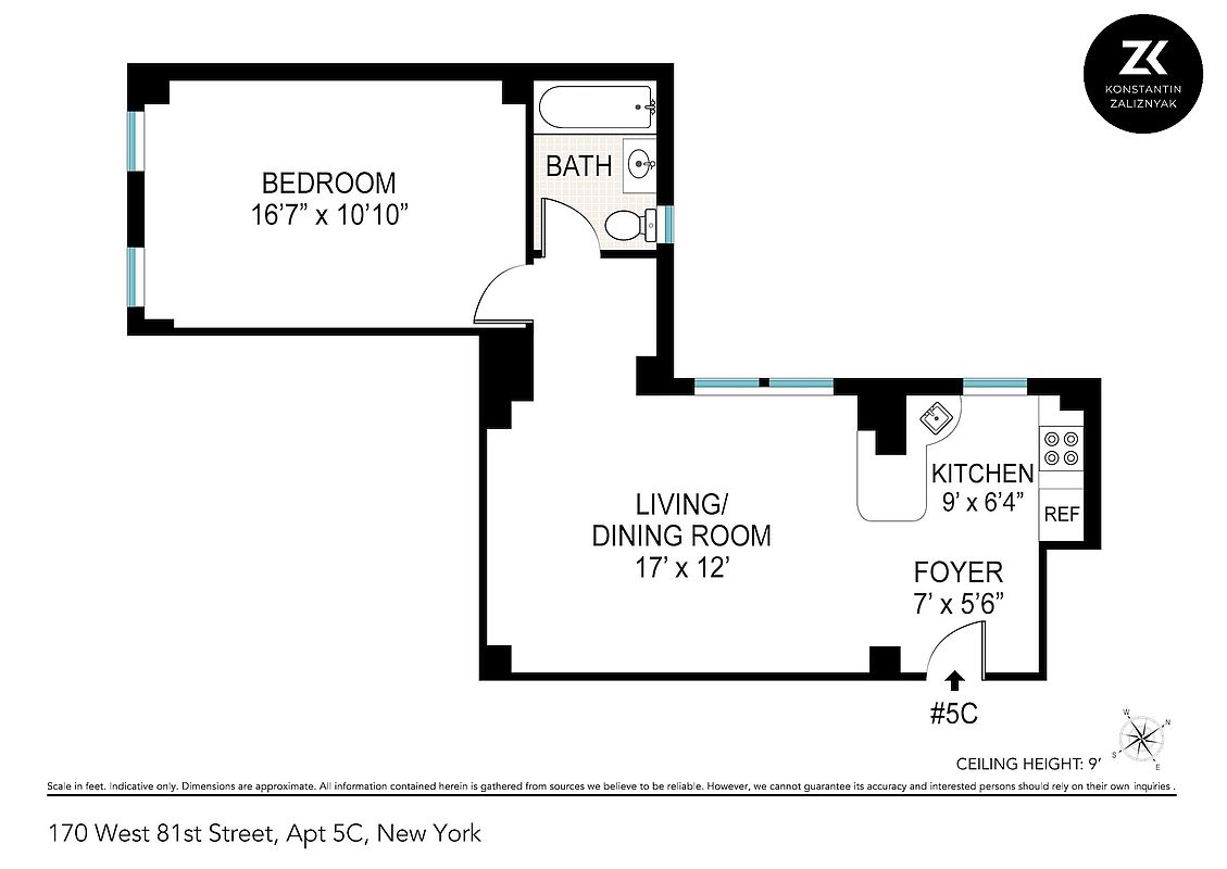 170 W 81st Street 5-C