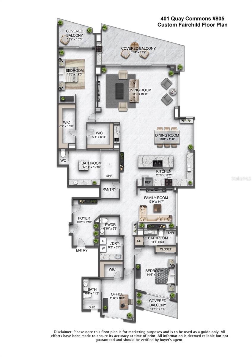 401 QUAY COMMONS #805