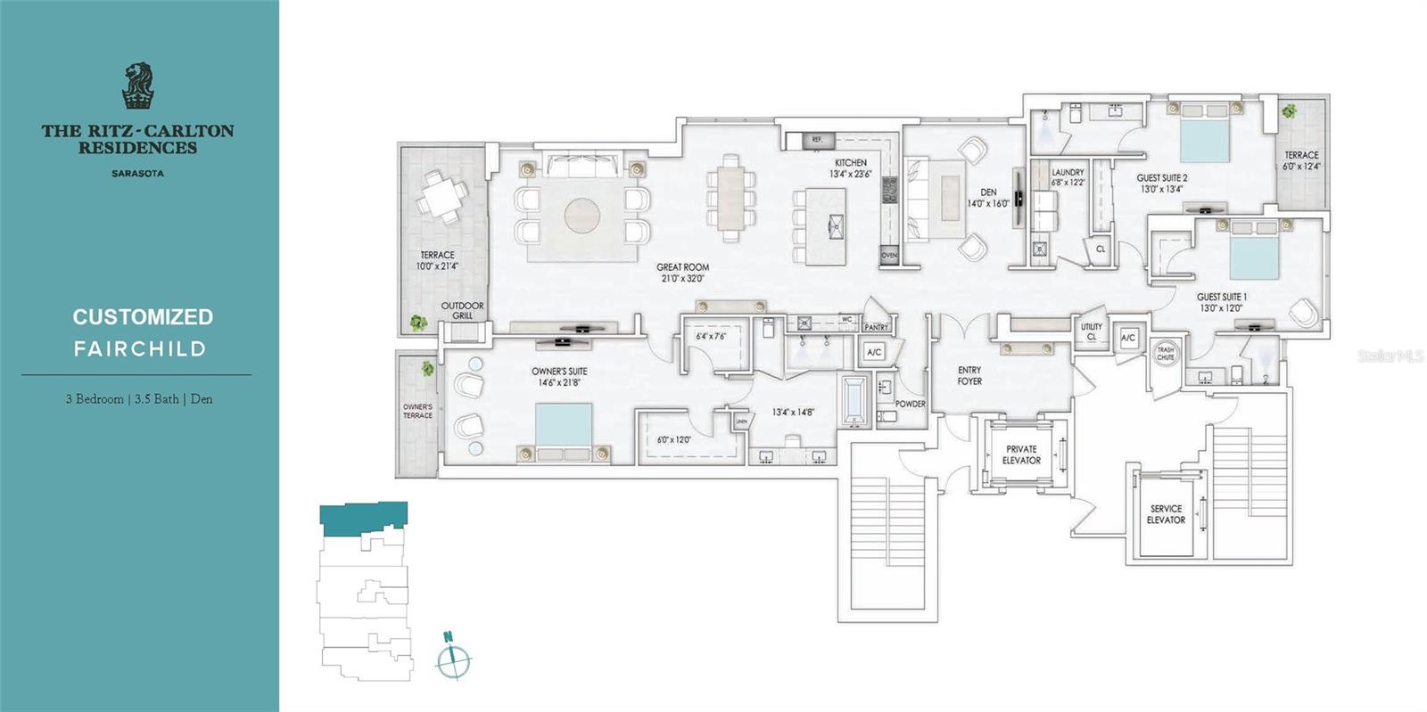 401 QUAY COMMONS #805