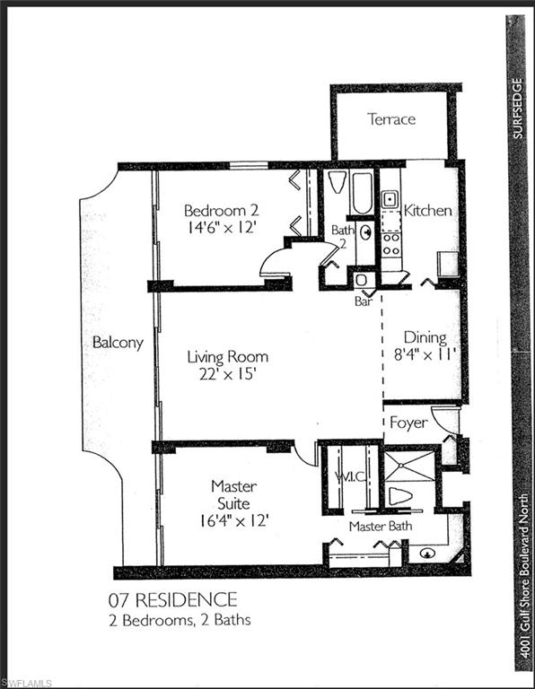 4001 Gulf Shore BLVD N 1407