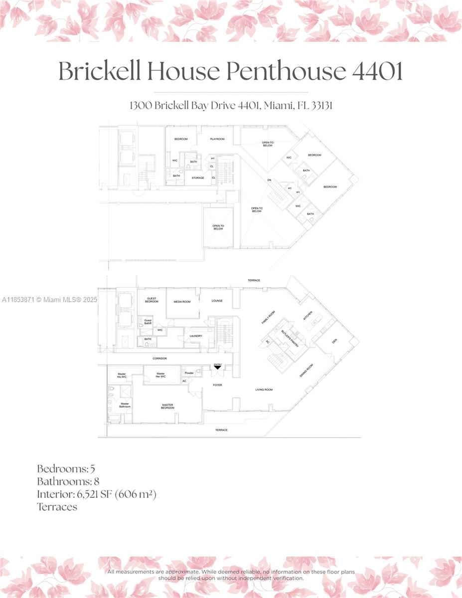 Brickell House Penthouse 4401