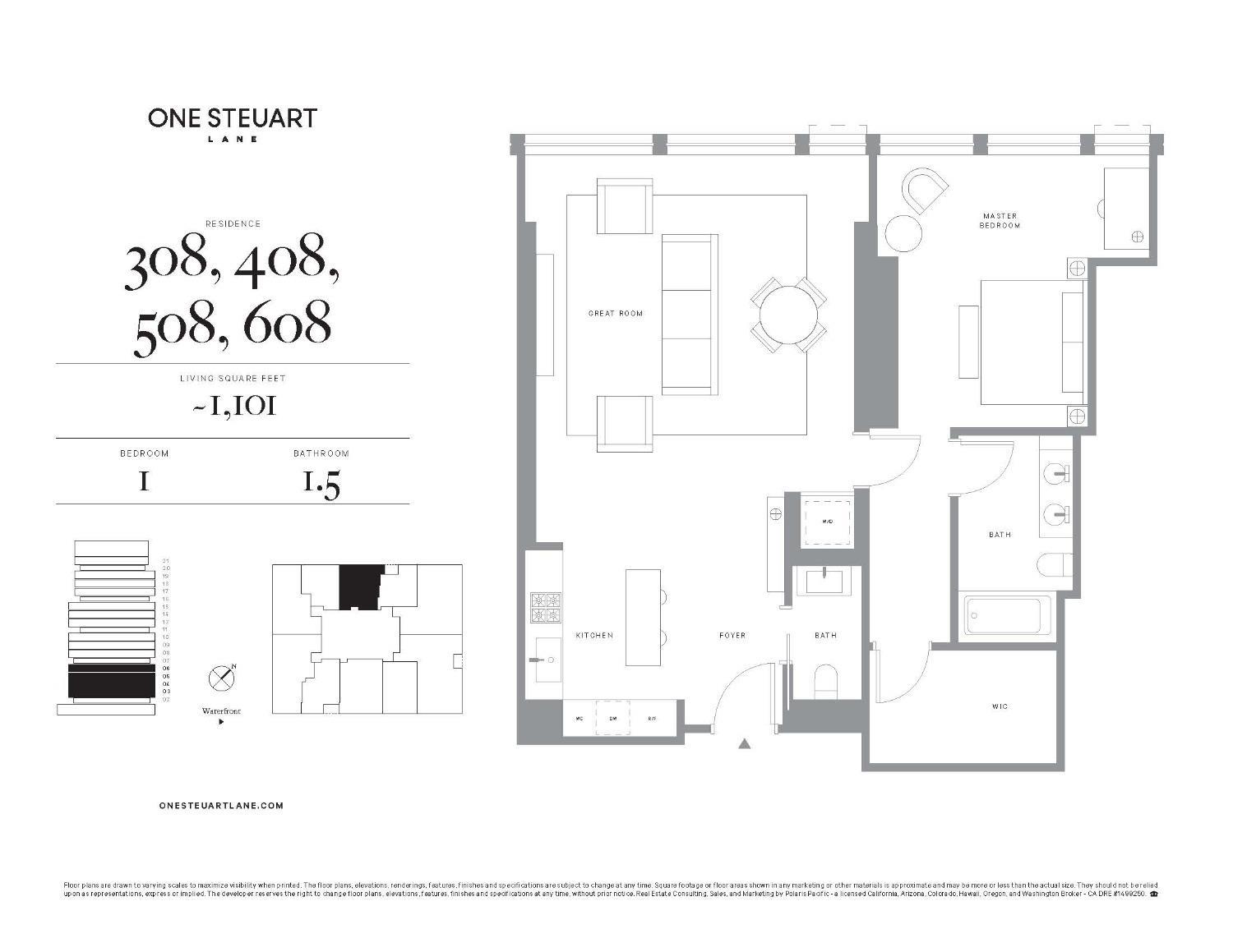 1 Steuart Lane # 608