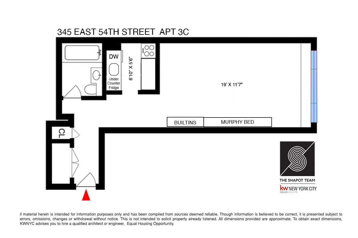 345 E 54th Street 3C