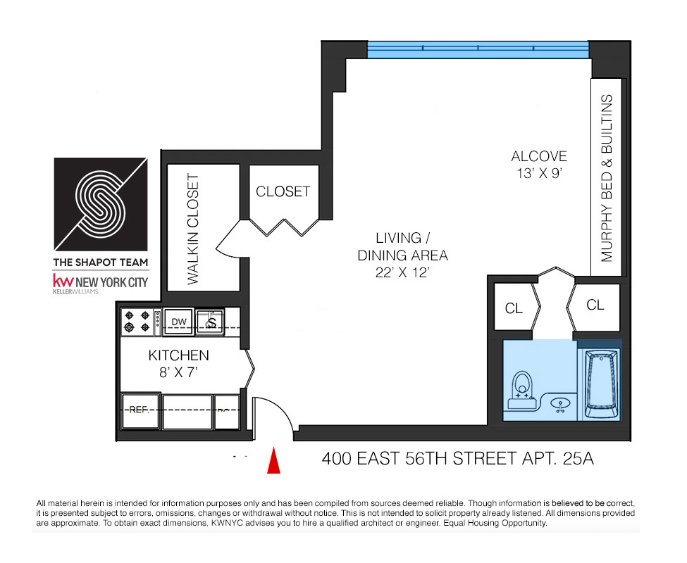 400 E 56th Street 25A