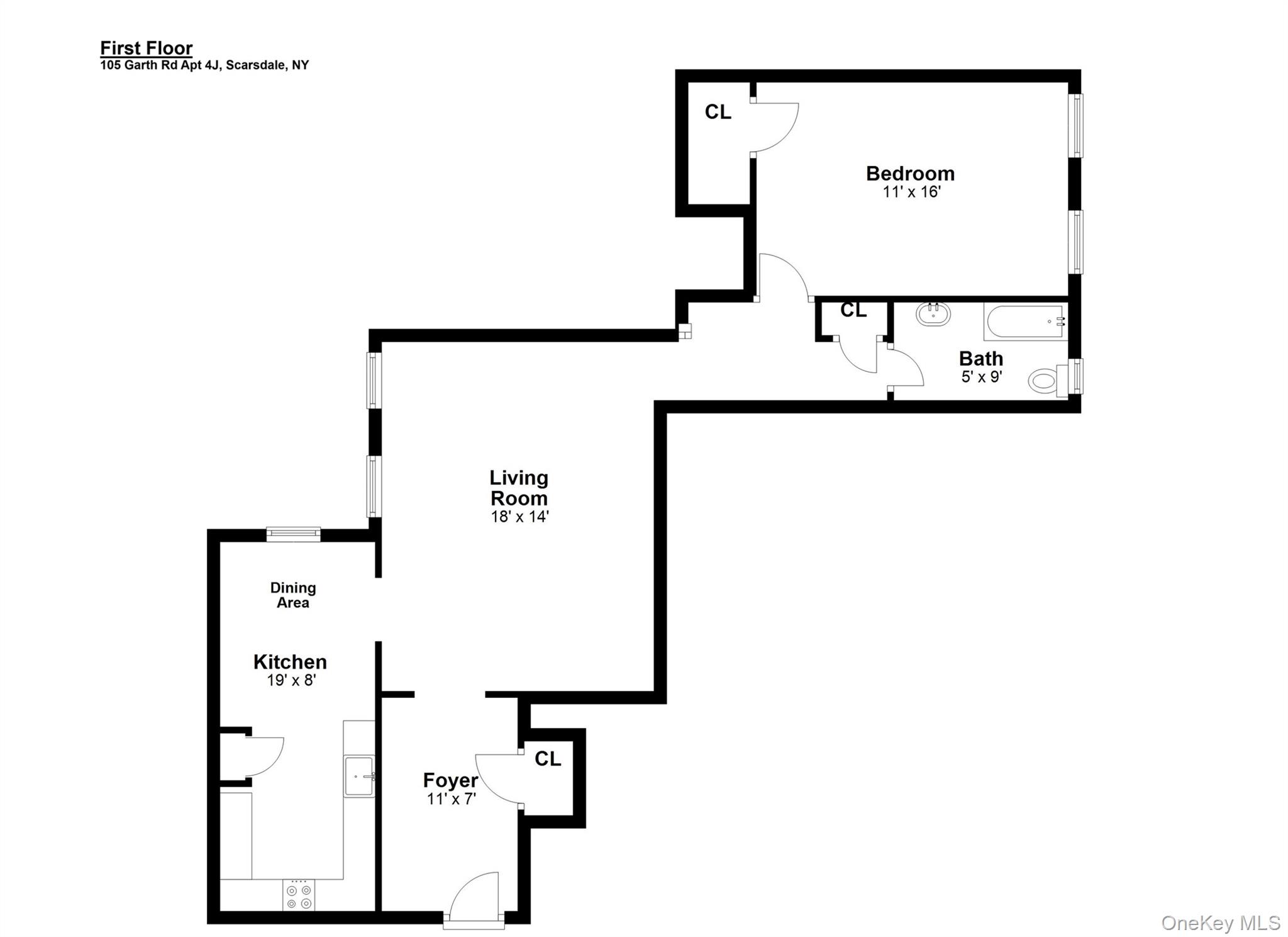 105 Garth Road Unit: 4J