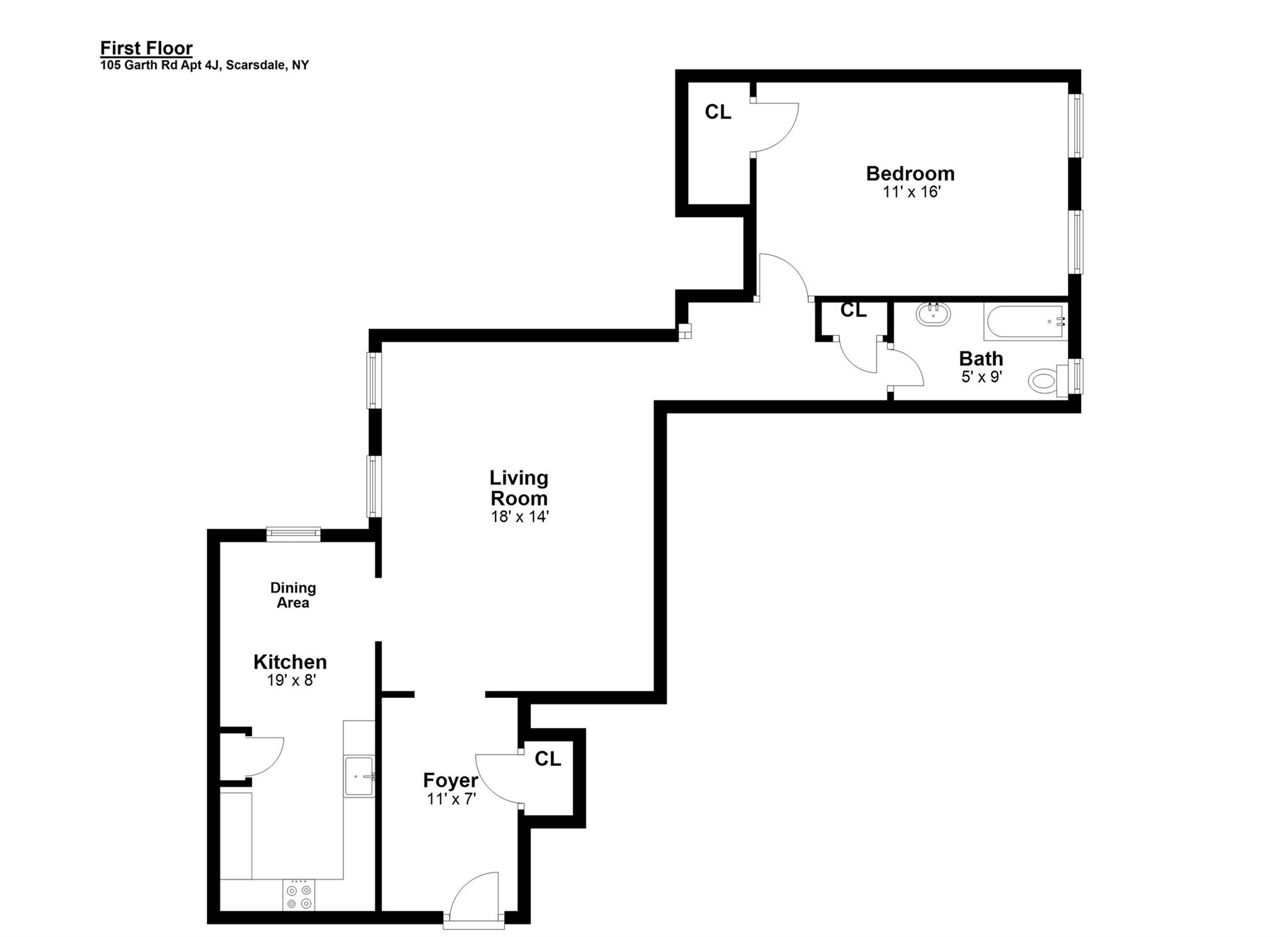 105 Garth Road Unit: 4J