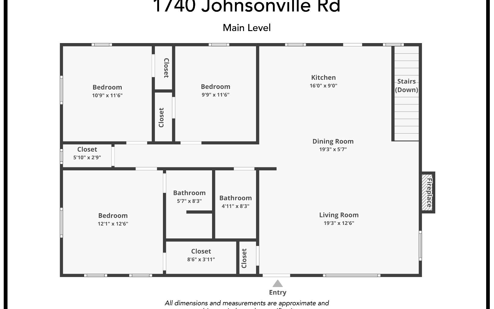 1740 Johnsonville Road