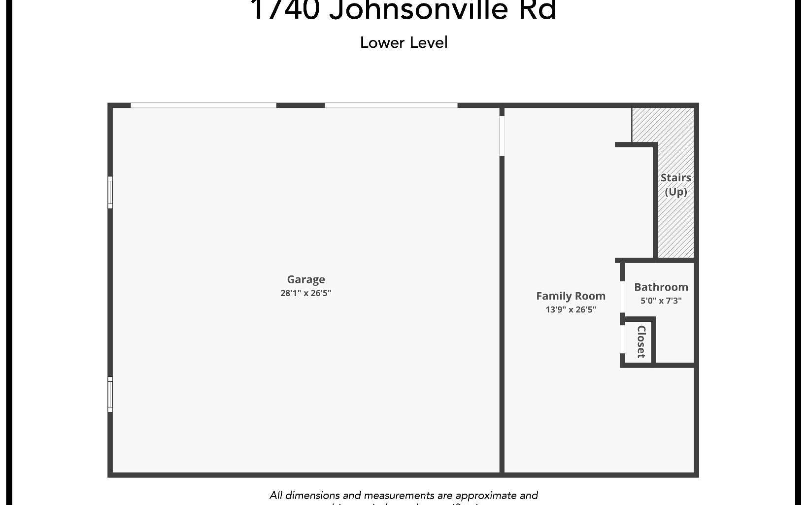 1740 Johnsonville Road