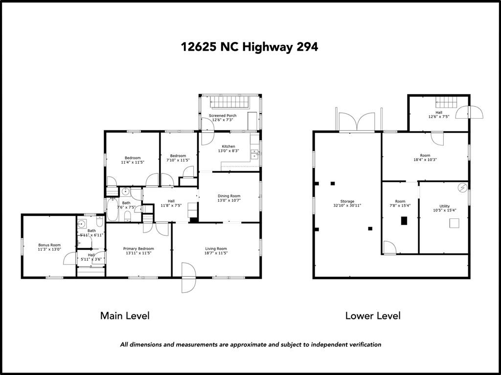 12625 NC Highway 294
