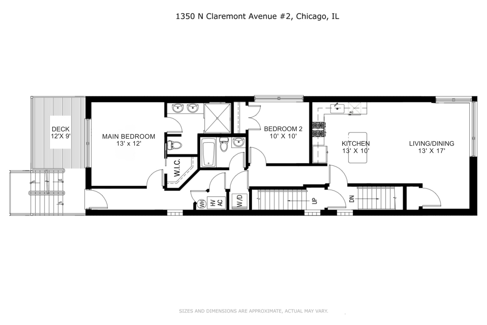 1350 N Claremont Avenue Unit: 2