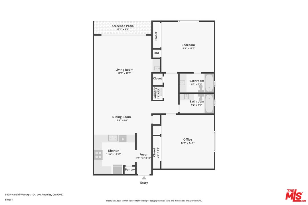 5125 Harold Way Unit: 104