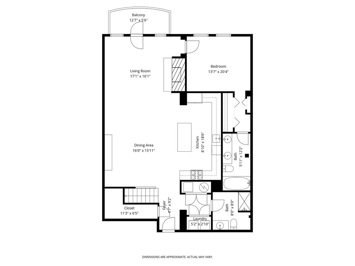 550 N Kingsbury Street Unit: 614