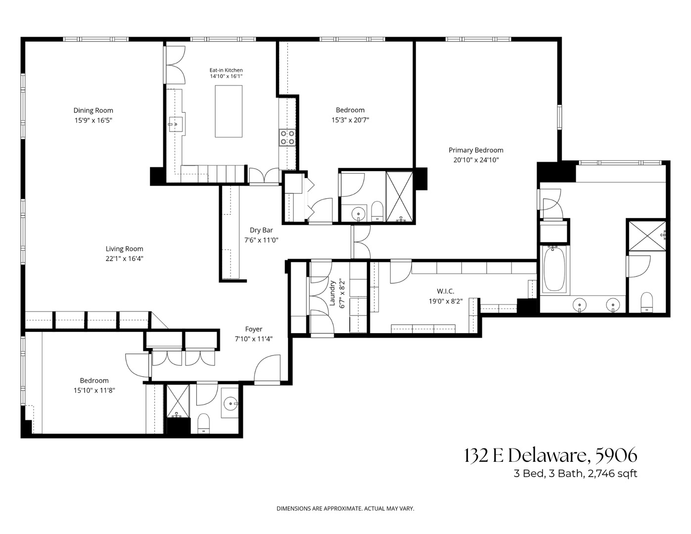 132 E Delaware Place Unit: 5906