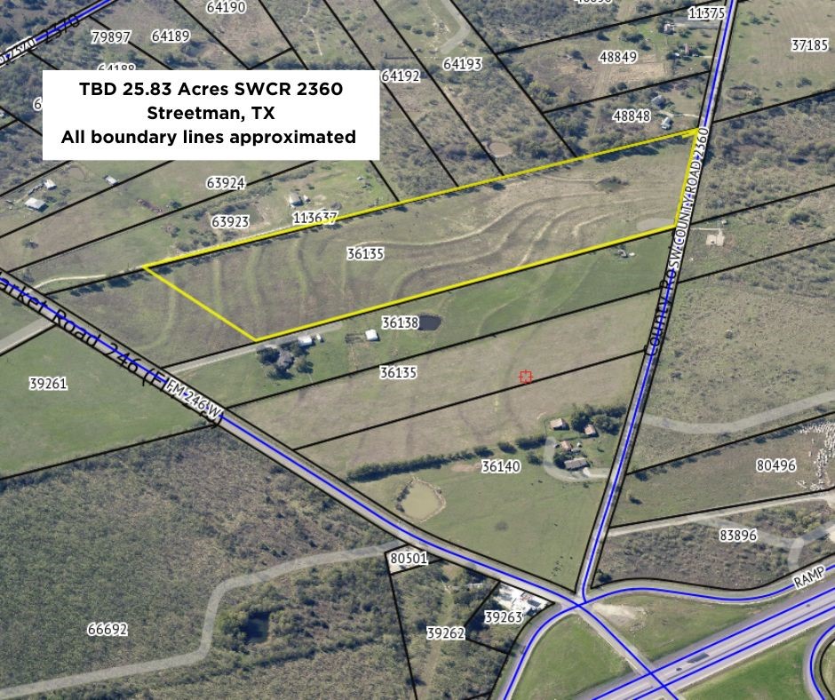 TBD 25.83 Acres SW CR 2360