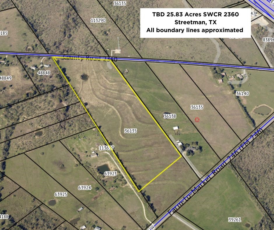 TBD 25.83 Acres SW CR 2360
