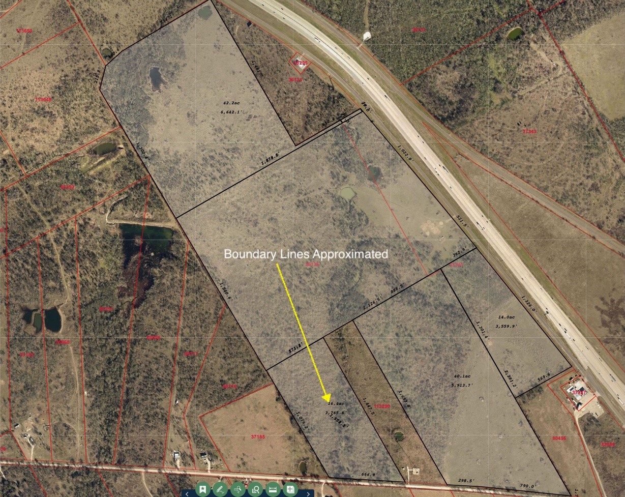 Tract 1C (16.69 acres) SW County Road 2360