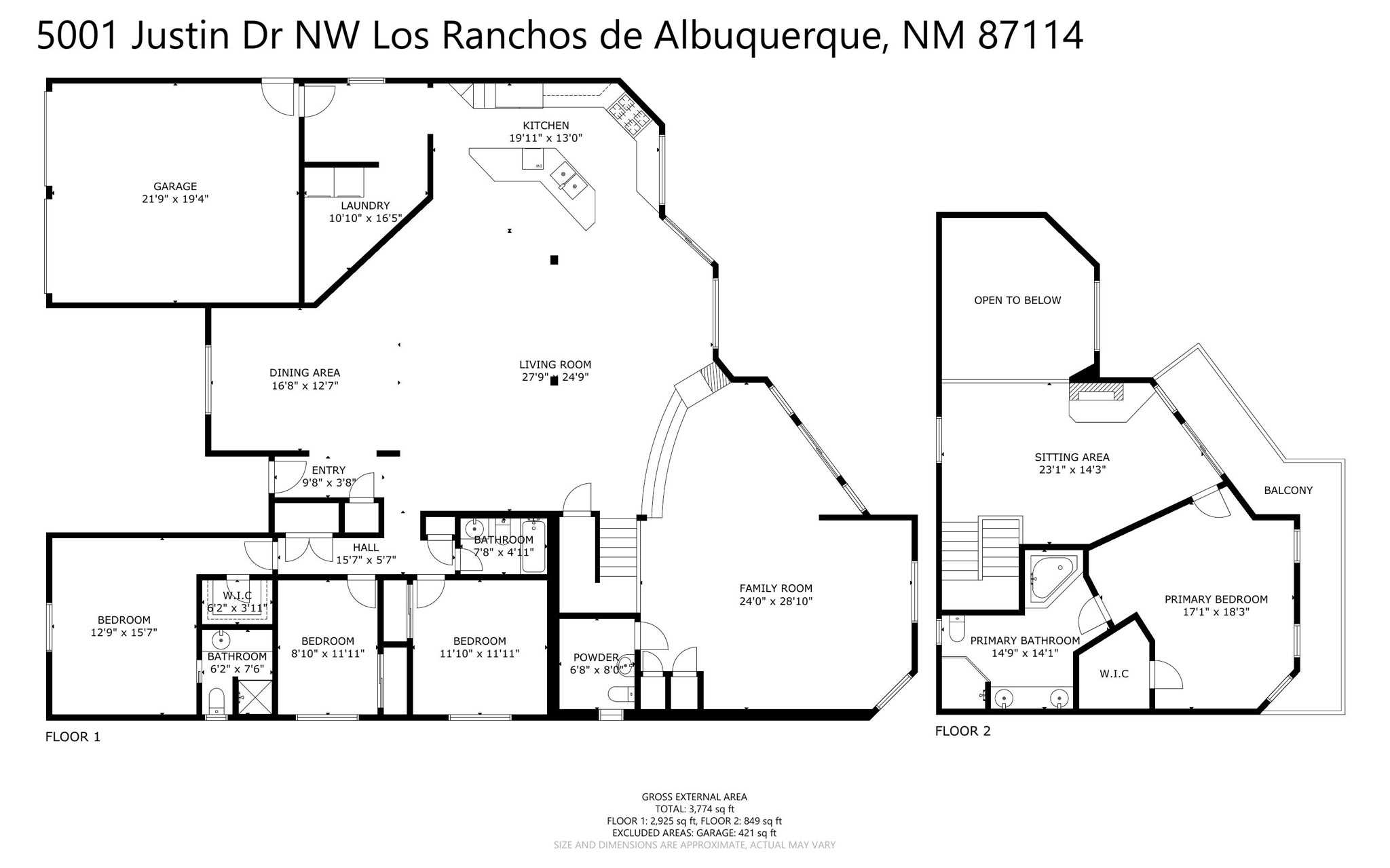 5001 JUSTIN Drive NW