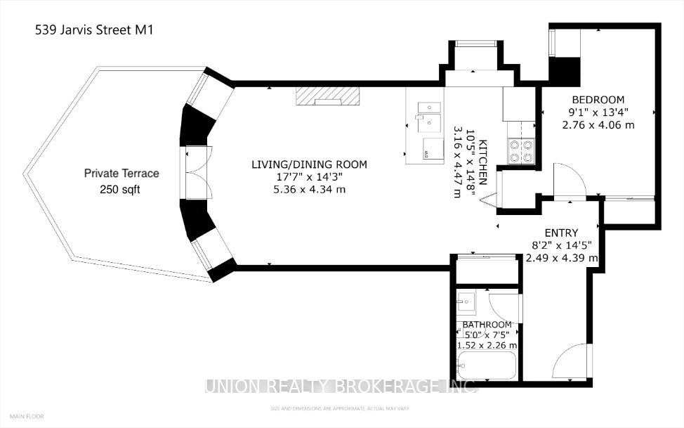 #M1 - 539 Jarvis Street