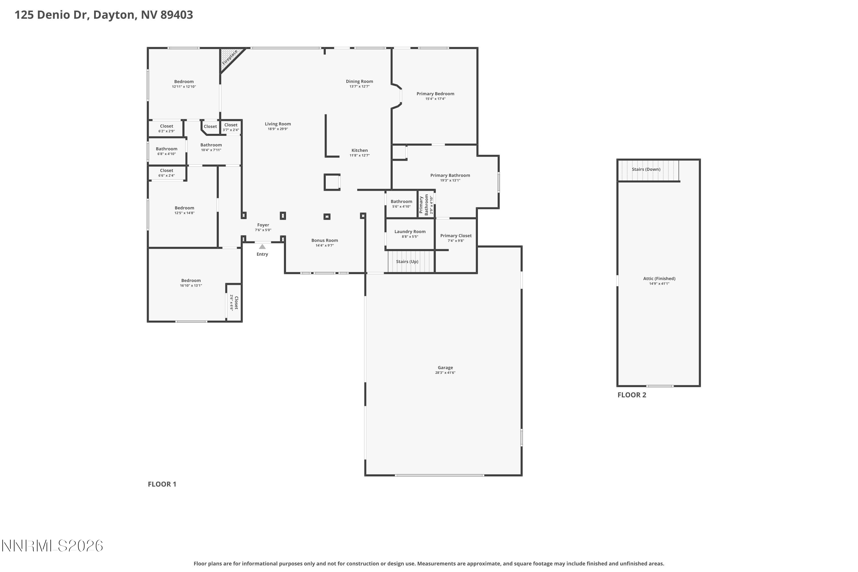 125 Denio Drive