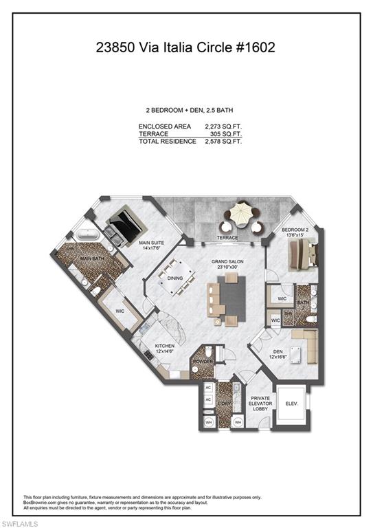 23850 Via Italia CIR Unit: 1602