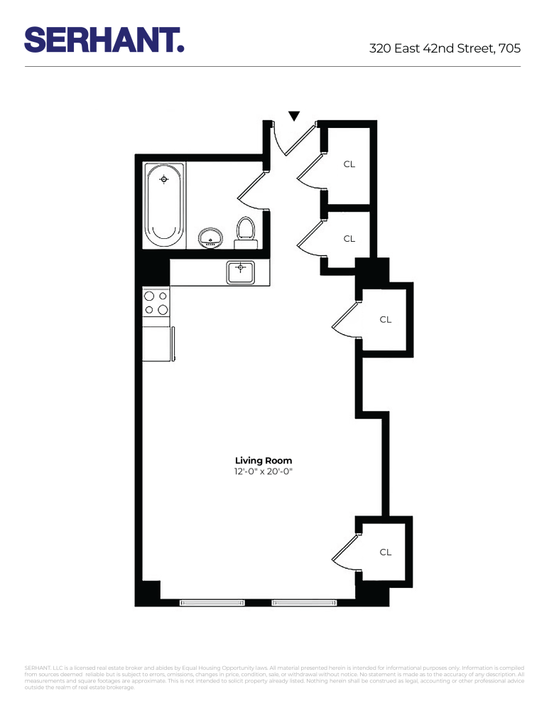 320 E 42ND Street 705