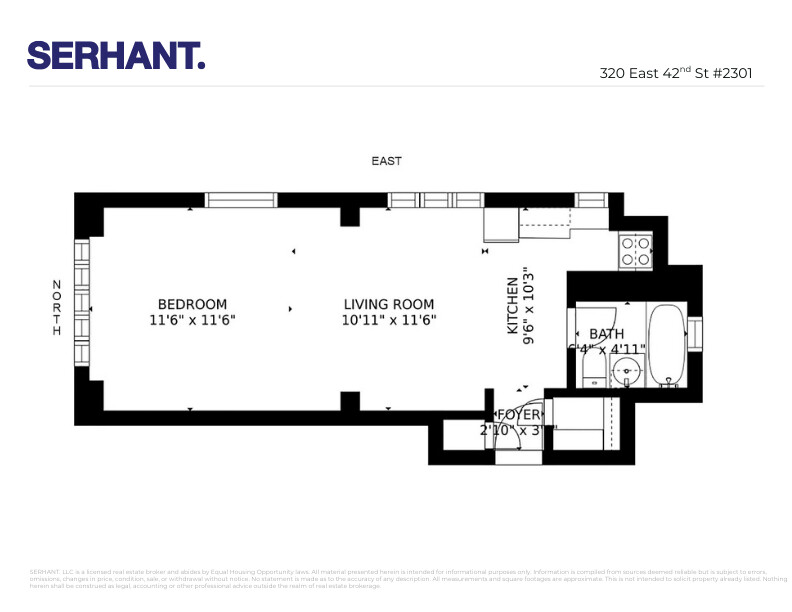 320 E 42ND Street 2301