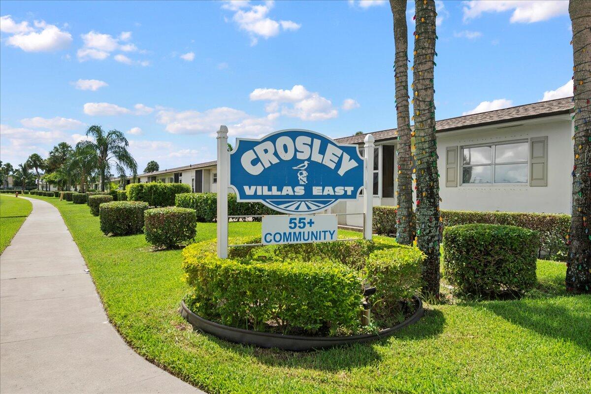 2804 Crosley Drive E Apt N, West Palm Beach Unit: Apt N