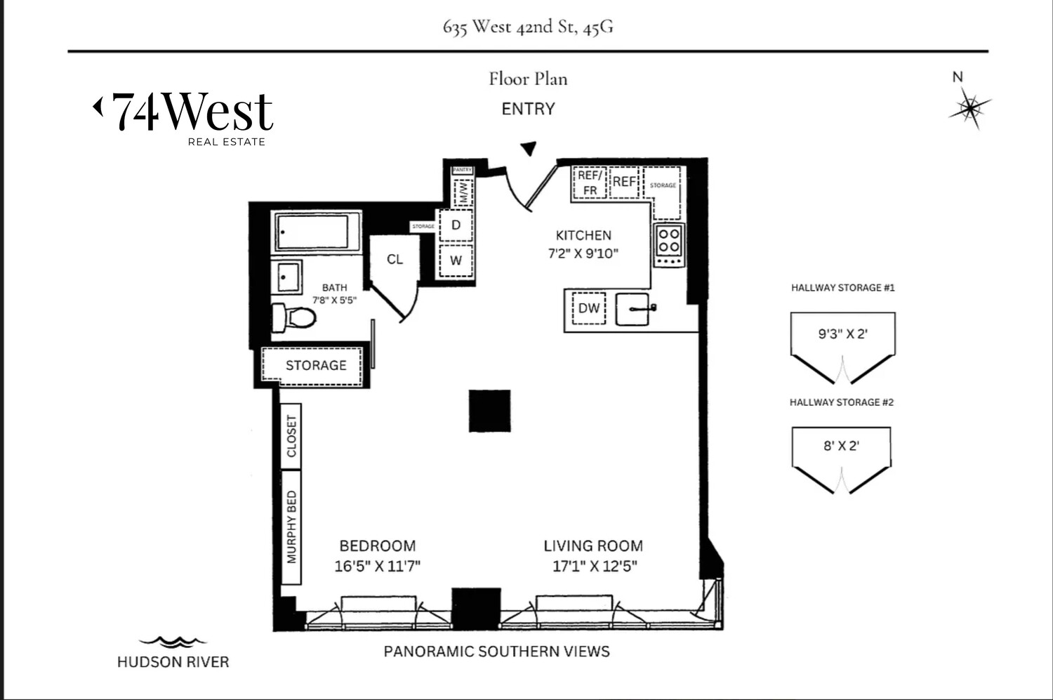 635 W 42ND Street 45G