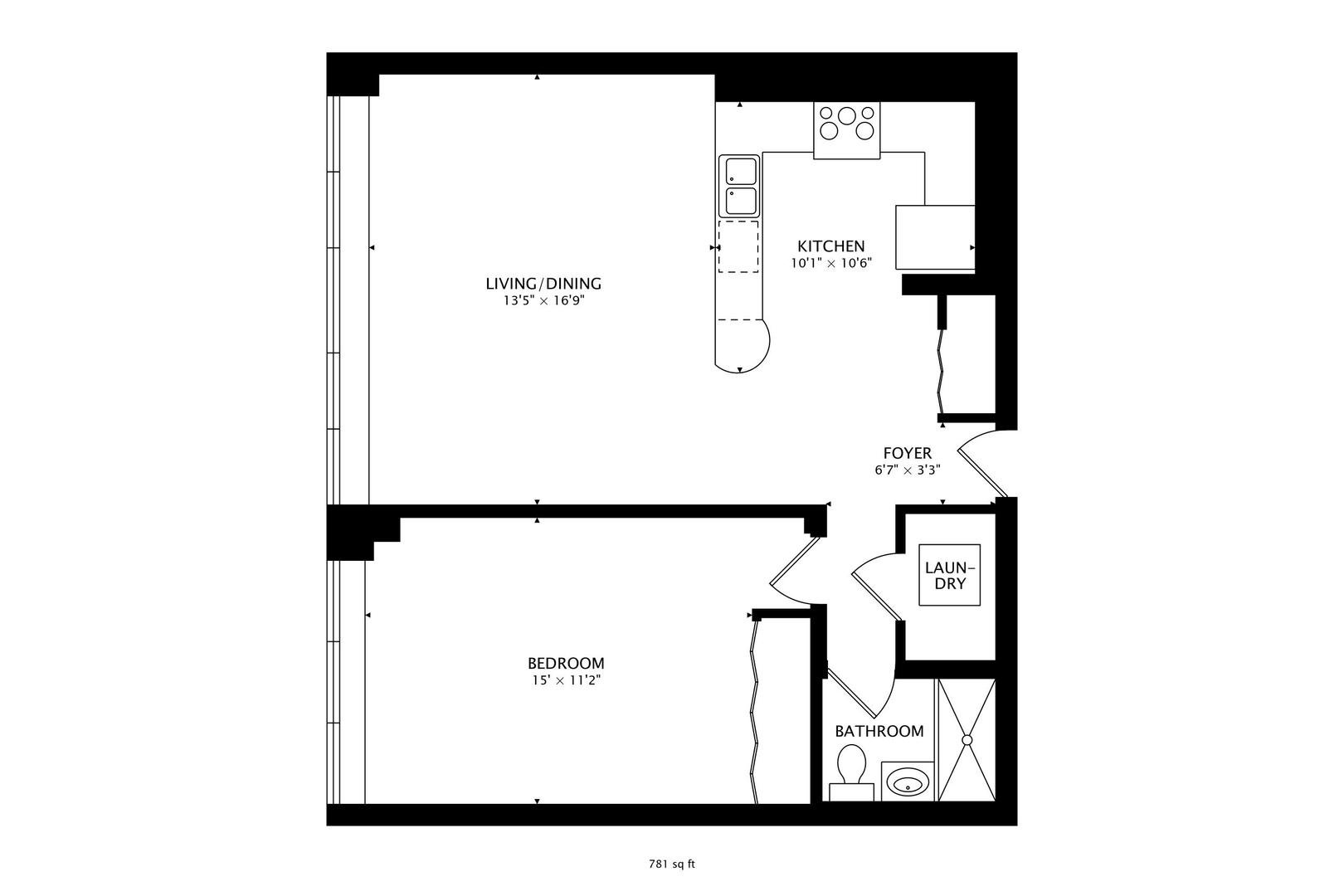 2300 N Commonwealth Avenue Unit: 7D