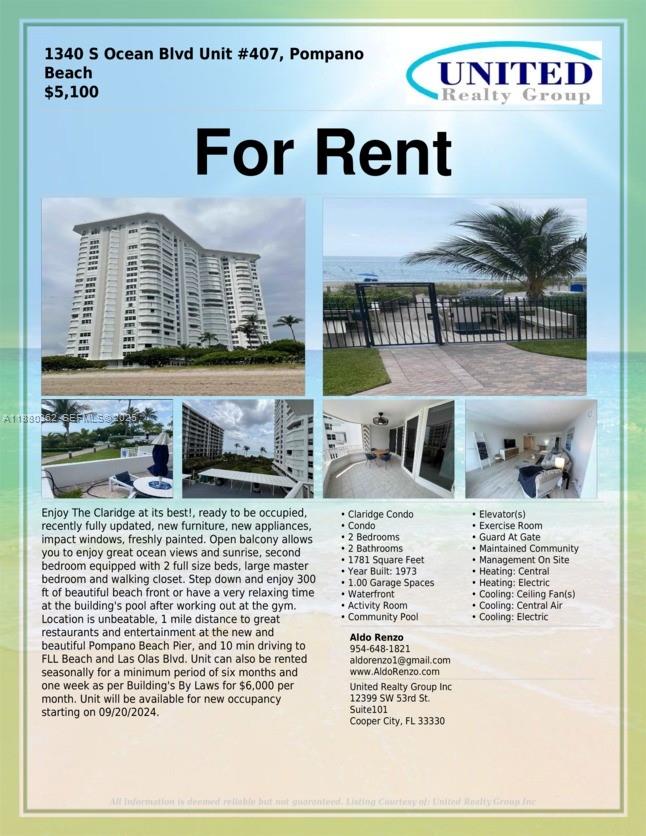 1340 S Ocean Boulevard 407