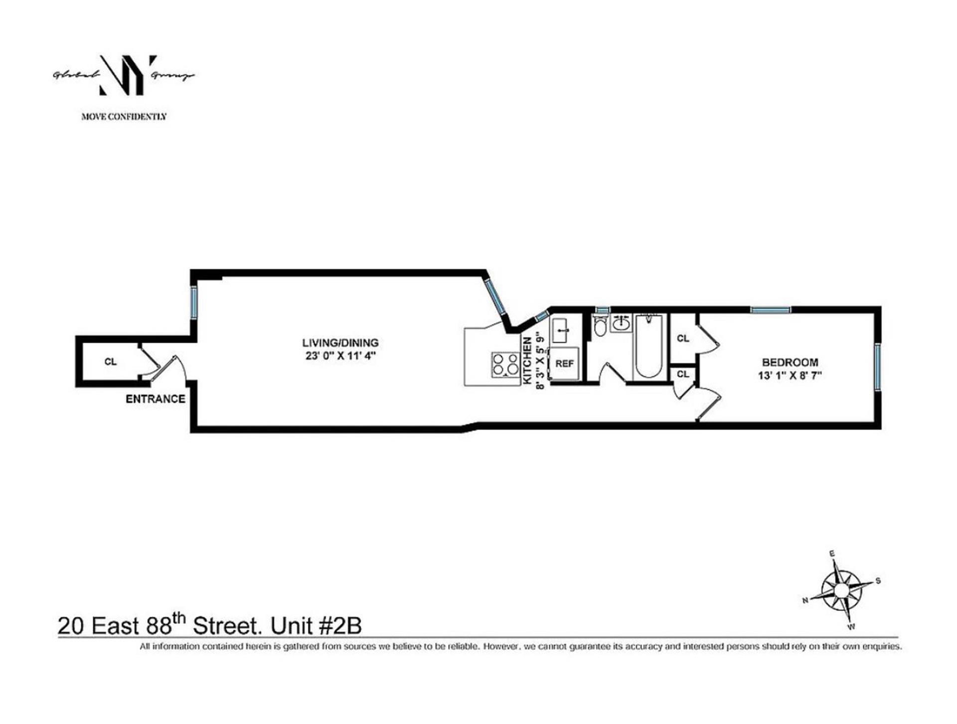 20 E 88TH Street 2B