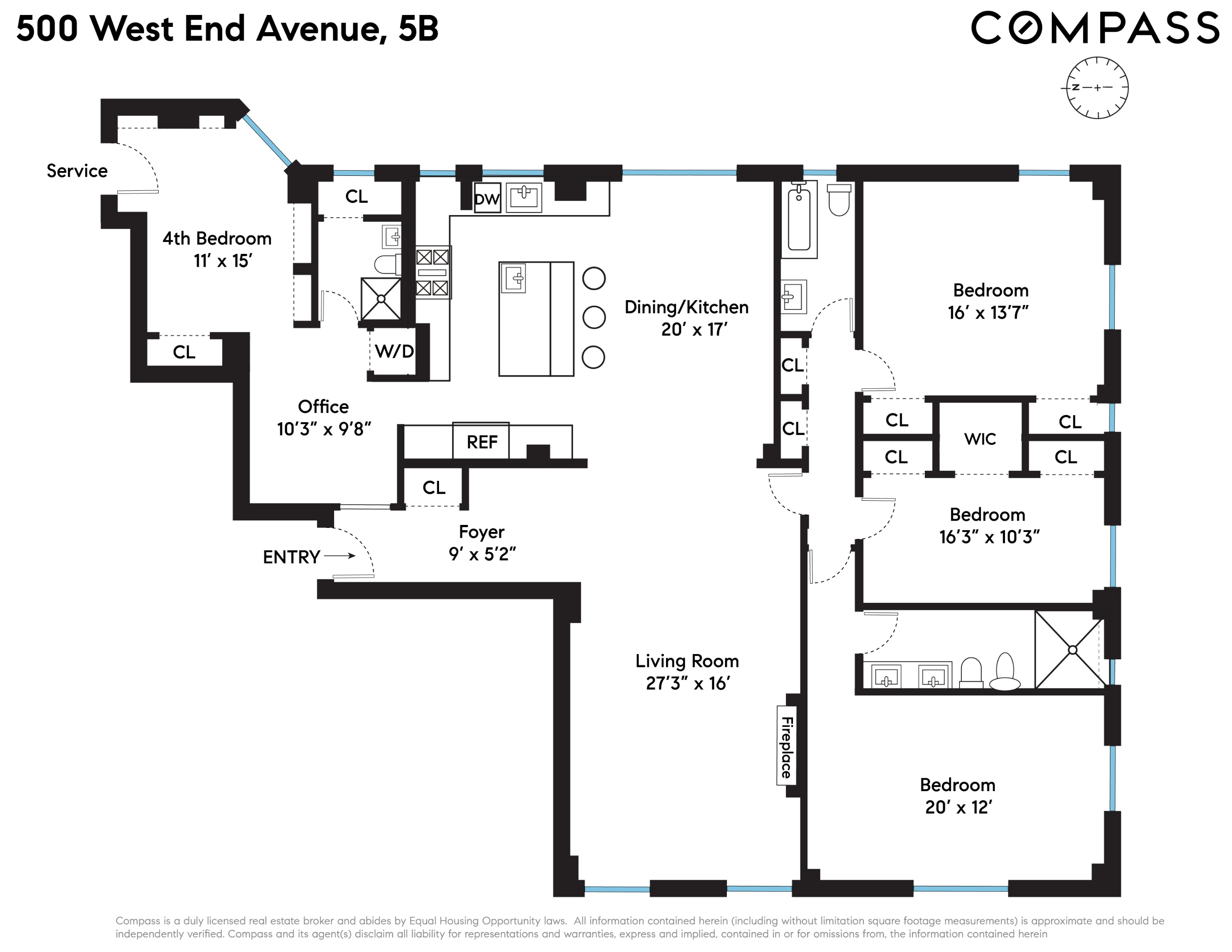 500 W End Avenue 5B