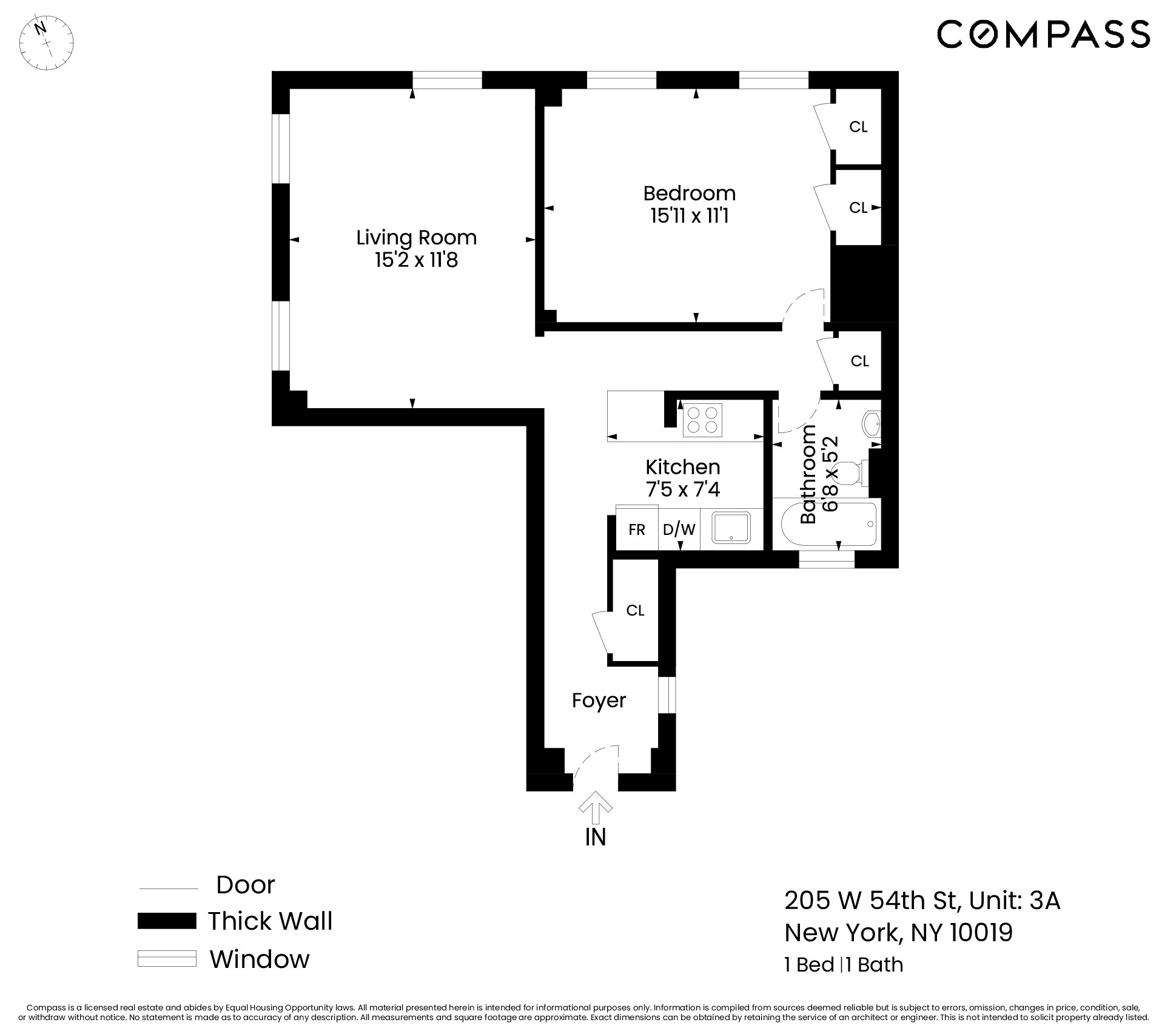 205 W 54th Street 3A