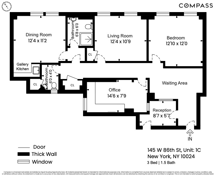 145 W 86th Street 1C