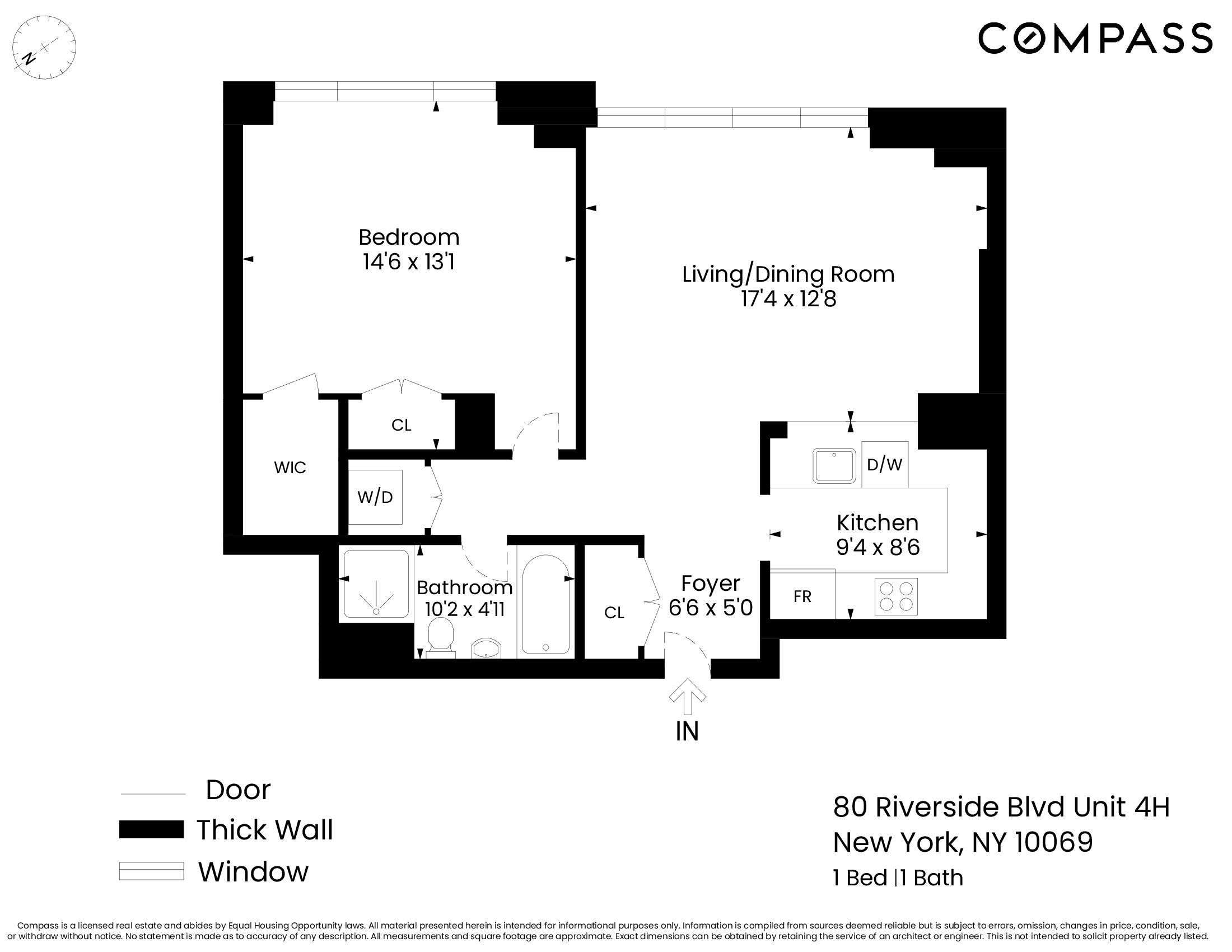 80 Riverside Boulevard 4H