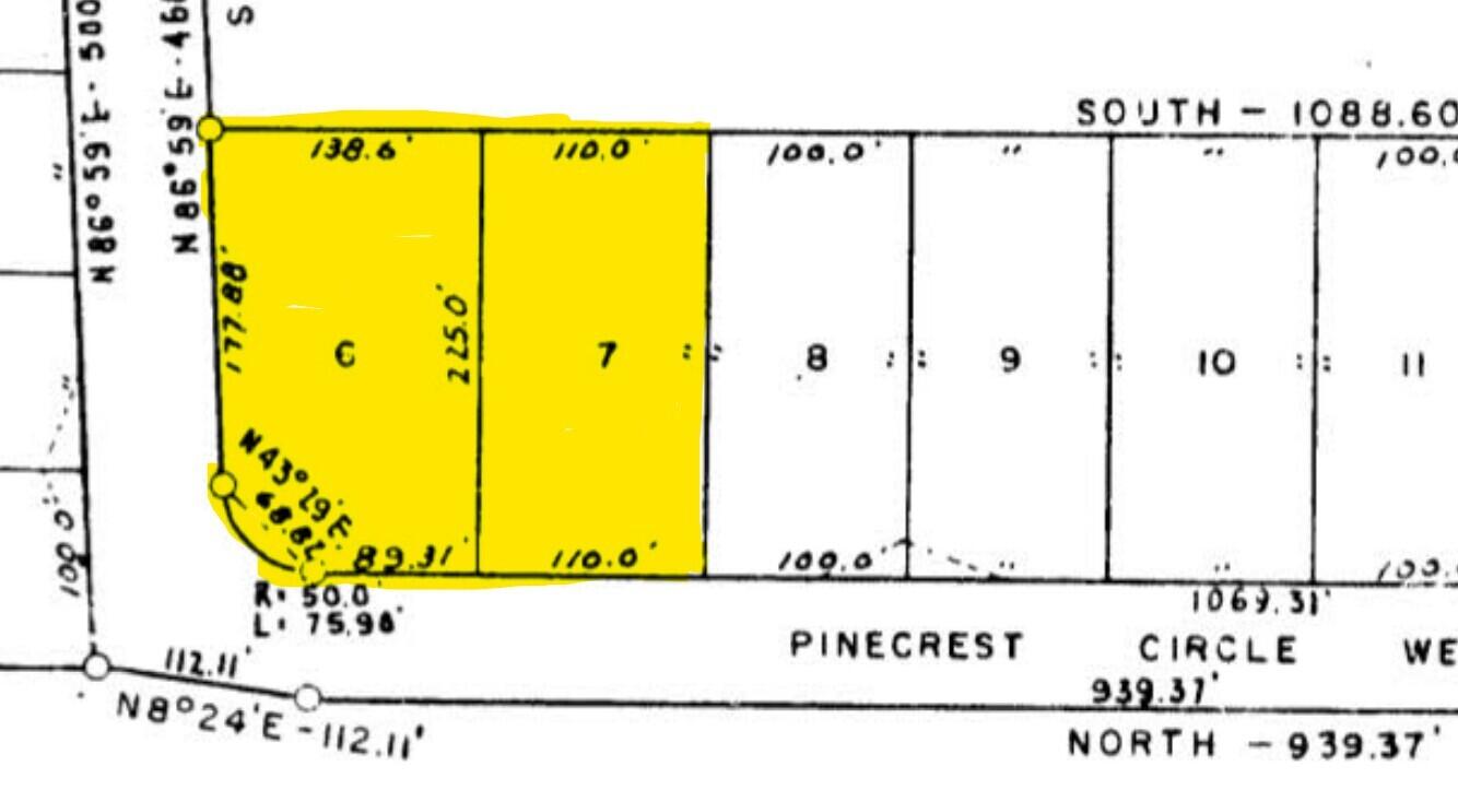 V/L W Pinecrest Circle, Lots 6 & 7