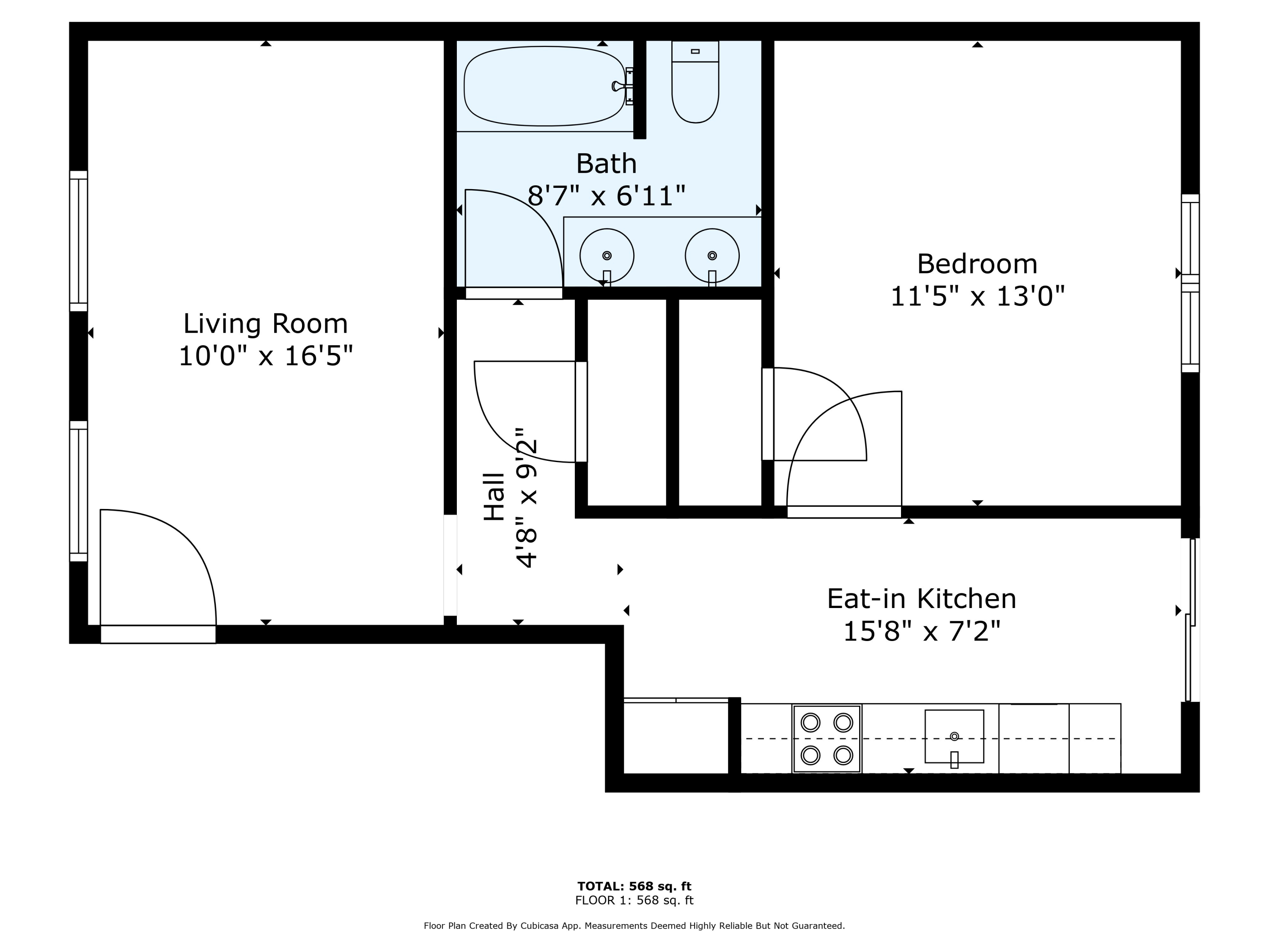 179 Pine Street, 1B