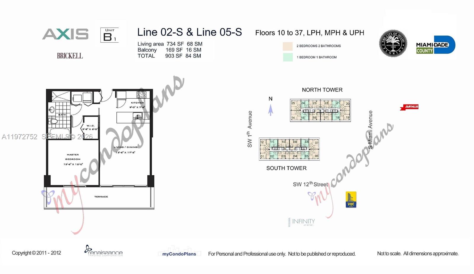 79 SW 12th St Unit: 1105-S