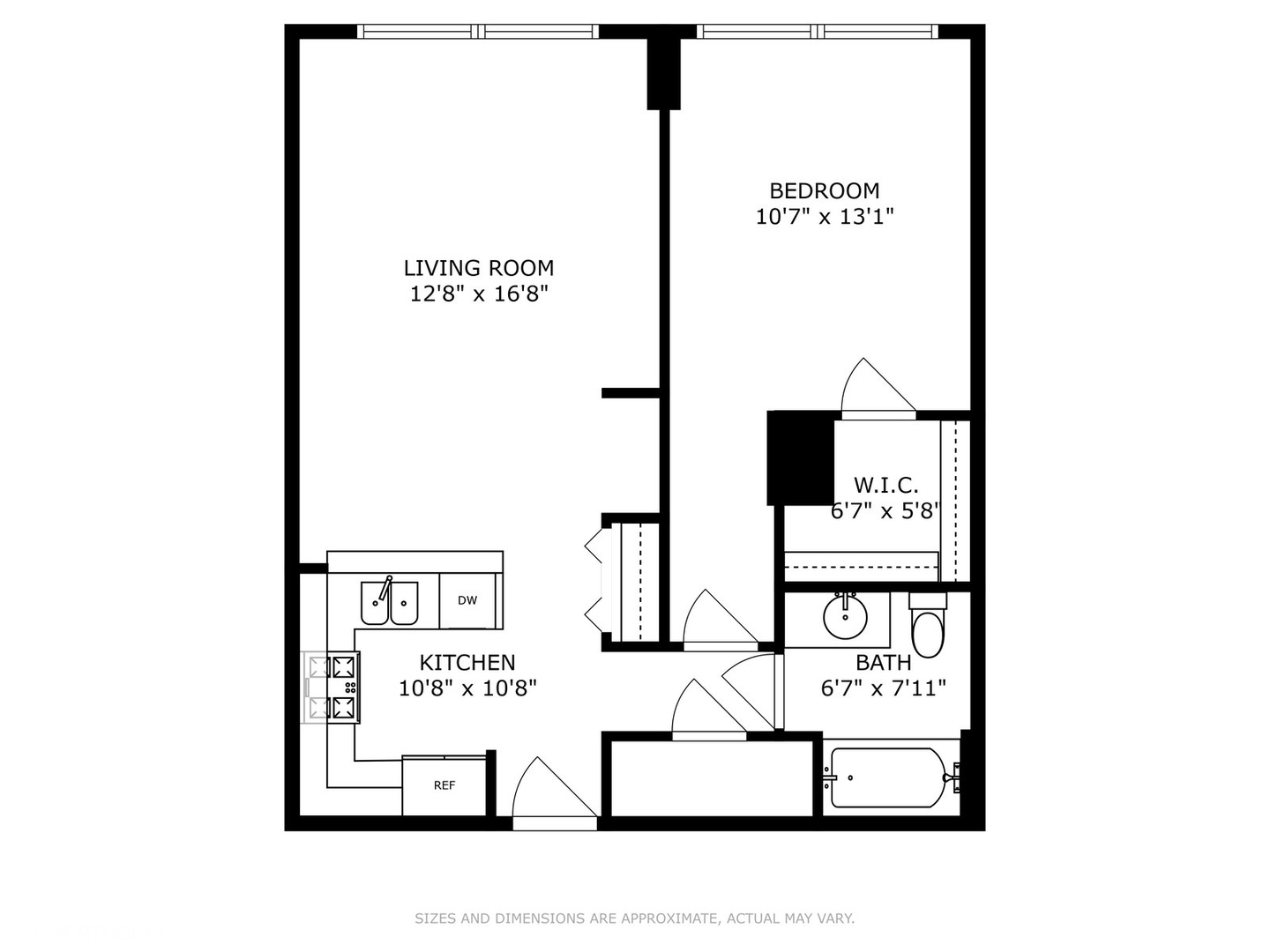 600 N Kingsbury Street Unit: 1004