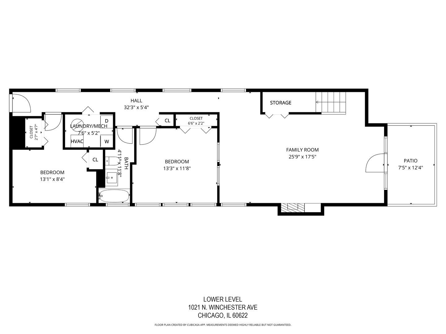 1021 N WINCHESTER Avenue Unit: 1