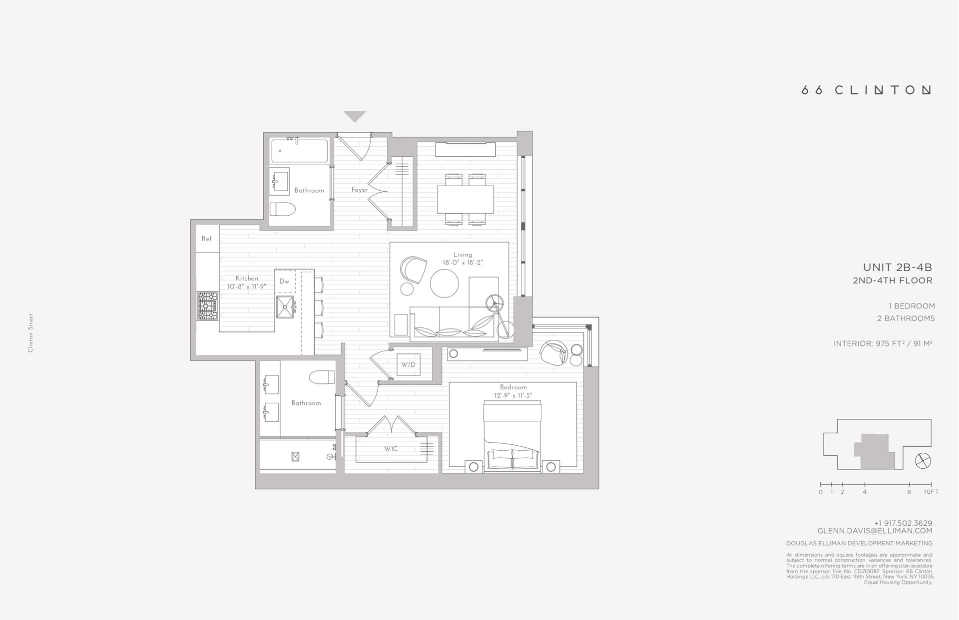 66 CLINTON Street 3B