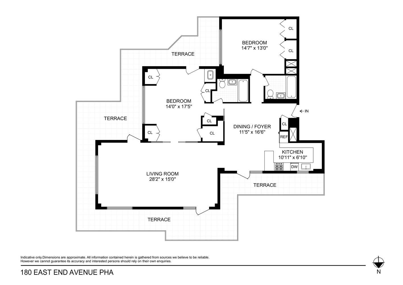 180 E END Avenue PHA