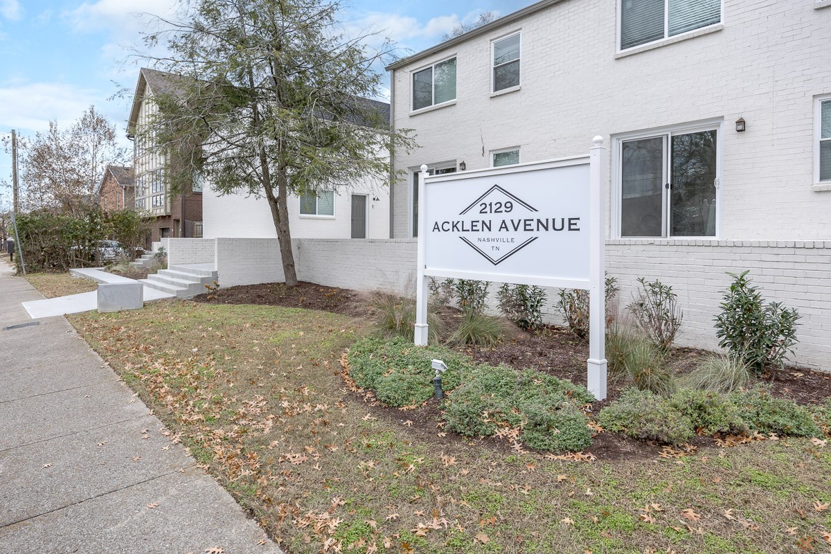2129 Acklen Ave Unit: 1